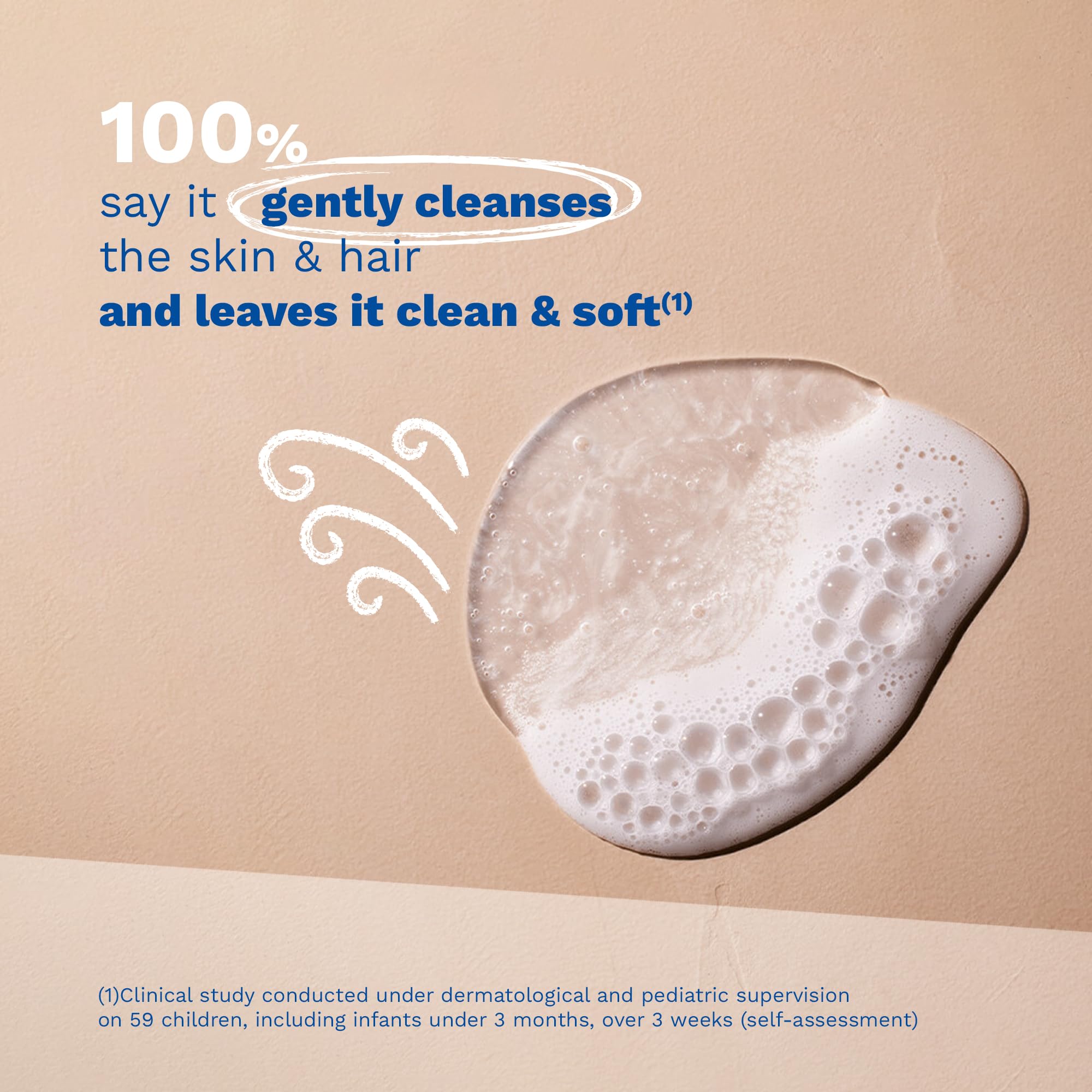 Mustela Baby Gentle Cleansing Gel - Baby Hair & Body Wash - with Natural Avocado fortified with Vitamin B5 - Biodegradable Formula & Tear-Free - 1 or 2-Pack - Various Sizes