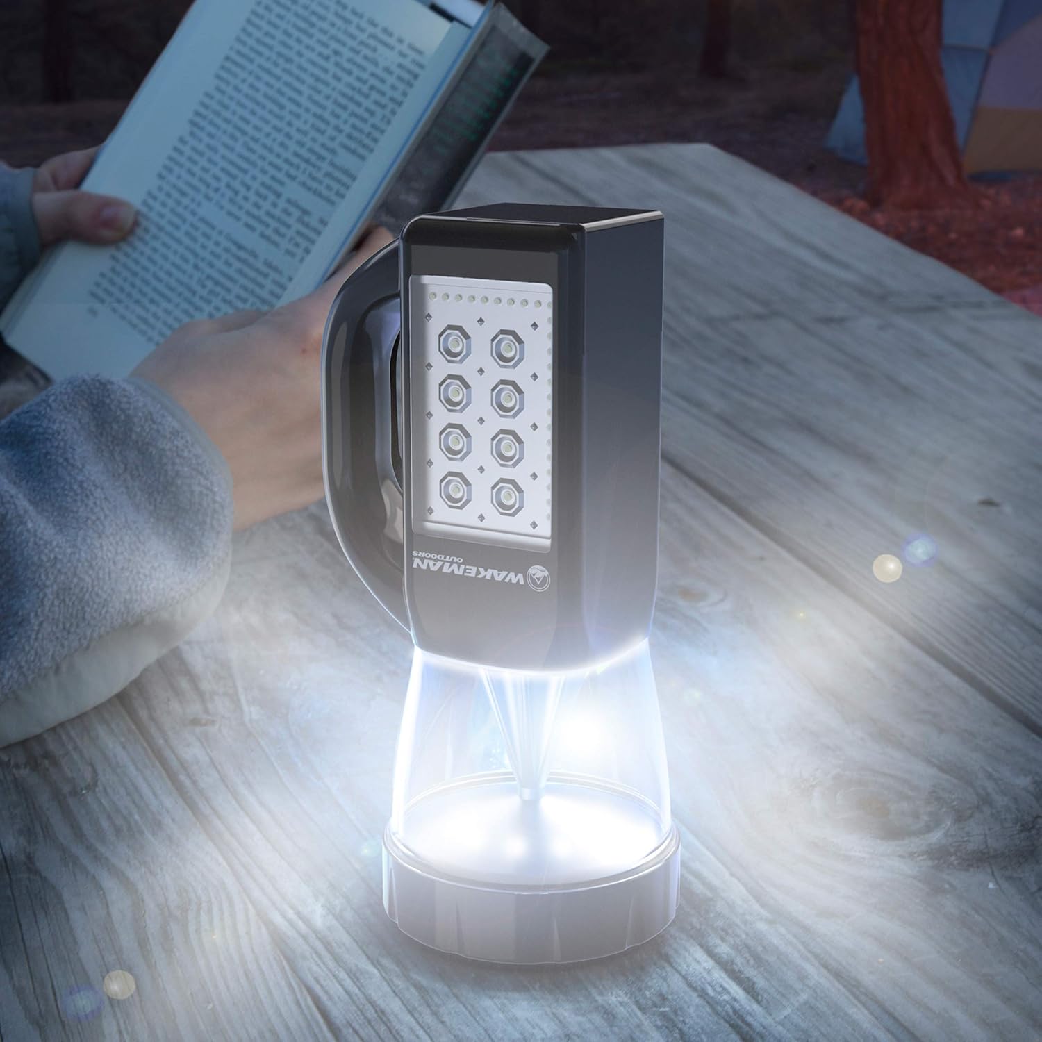 Wakeman 75-CL1000 Lantern, Black: Home Improvement