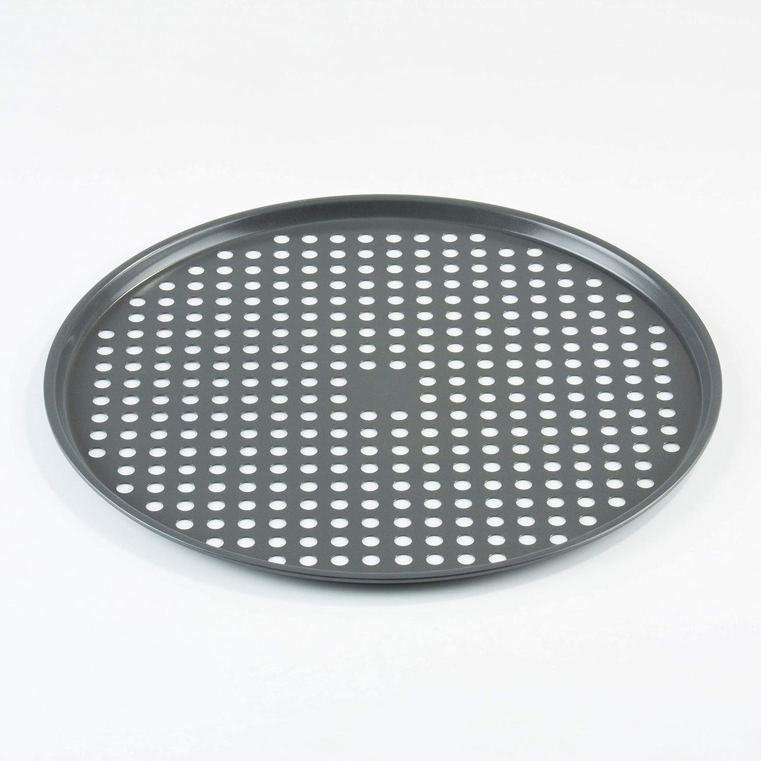 Prochef Non-Stick Large 35cm/14inch Carbon Steel Pizza Tray - Fridge, Freezer & Dishwasher Safe with Prochef Lifetime Guarantee - Silver - Image 5