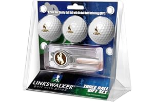 LinksWalker NCAA Unisex Kool Tool with 3 Pack Golf Balls