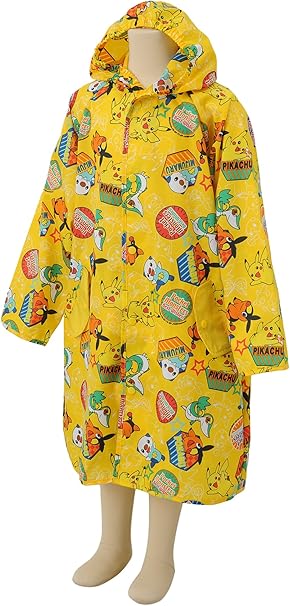 Amazon パトリア 子供用 ランドセルレインコート 全3サイズ レインコート ポケットモンスター イエロー 130cm 130 150cm A3248 正規代理店品 Patria パトリア ストーブ ヒーター ウォーマー