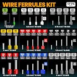 SOMELINE Hexagonal Crimping Pliers Set 36 Types 0.25-10mm² with Case view 4