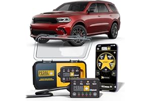 PEDAL COMMANDER for Dodge Durango 2006-2024 Throttle Response Controller - 36 Drive 4-Mode, Plug&Play, Bluetooth, Anti-Theft Enabled, On-Road & Off-Road Performance Upgrades, Dodge Durango Accessories