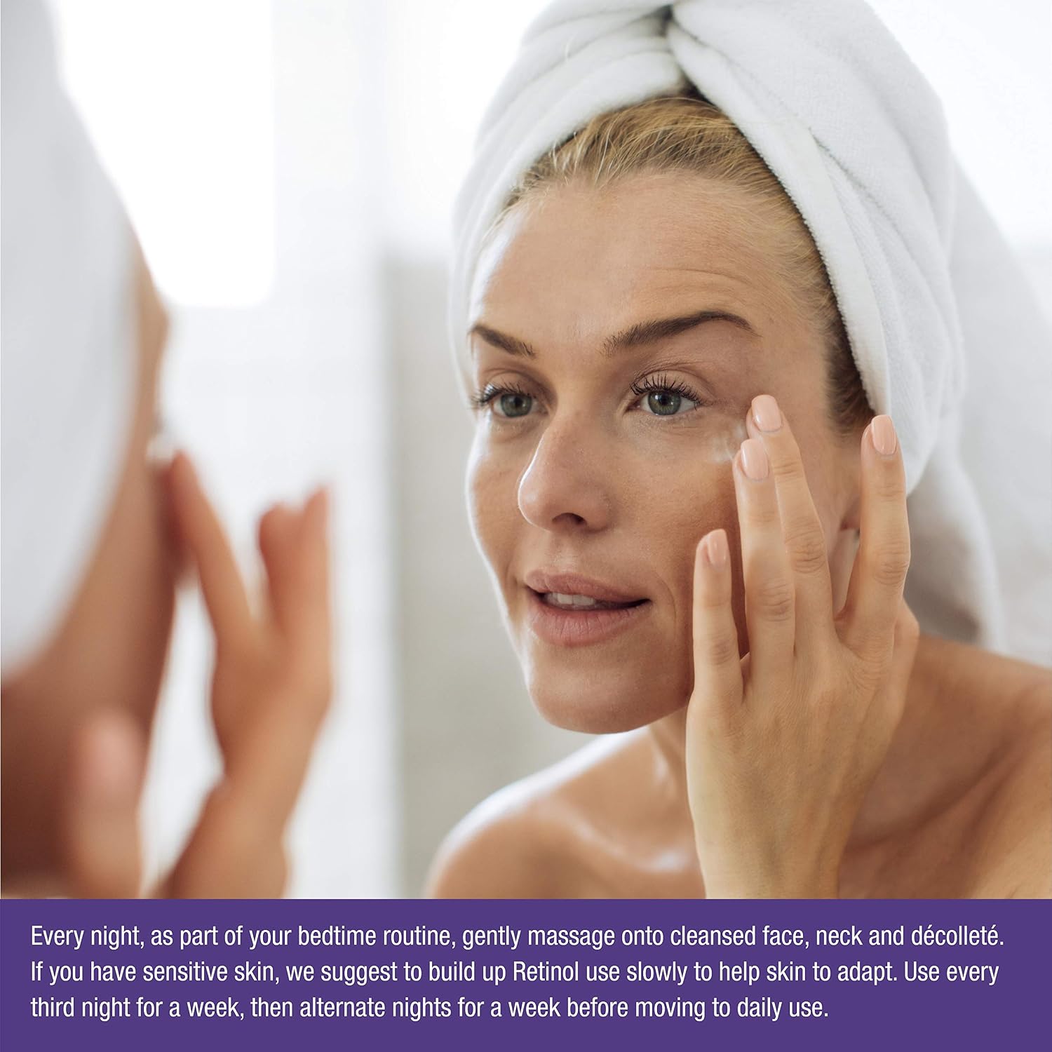 Super Facialist Retinol+ Anti-Ageing Night Cream, Face Cream with Retinol & Hyaluronic Acid for Fine Lines & Wrinkles - Image 5