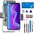 for iPhone XR Screen Replacement 6.1", Bsz4uov 3D Touch LCD Display Digitizer Assembly for A1984, A2105, A2106, A2108, with Waterproof Frame Adhesive Sticker and Full Repair Tools