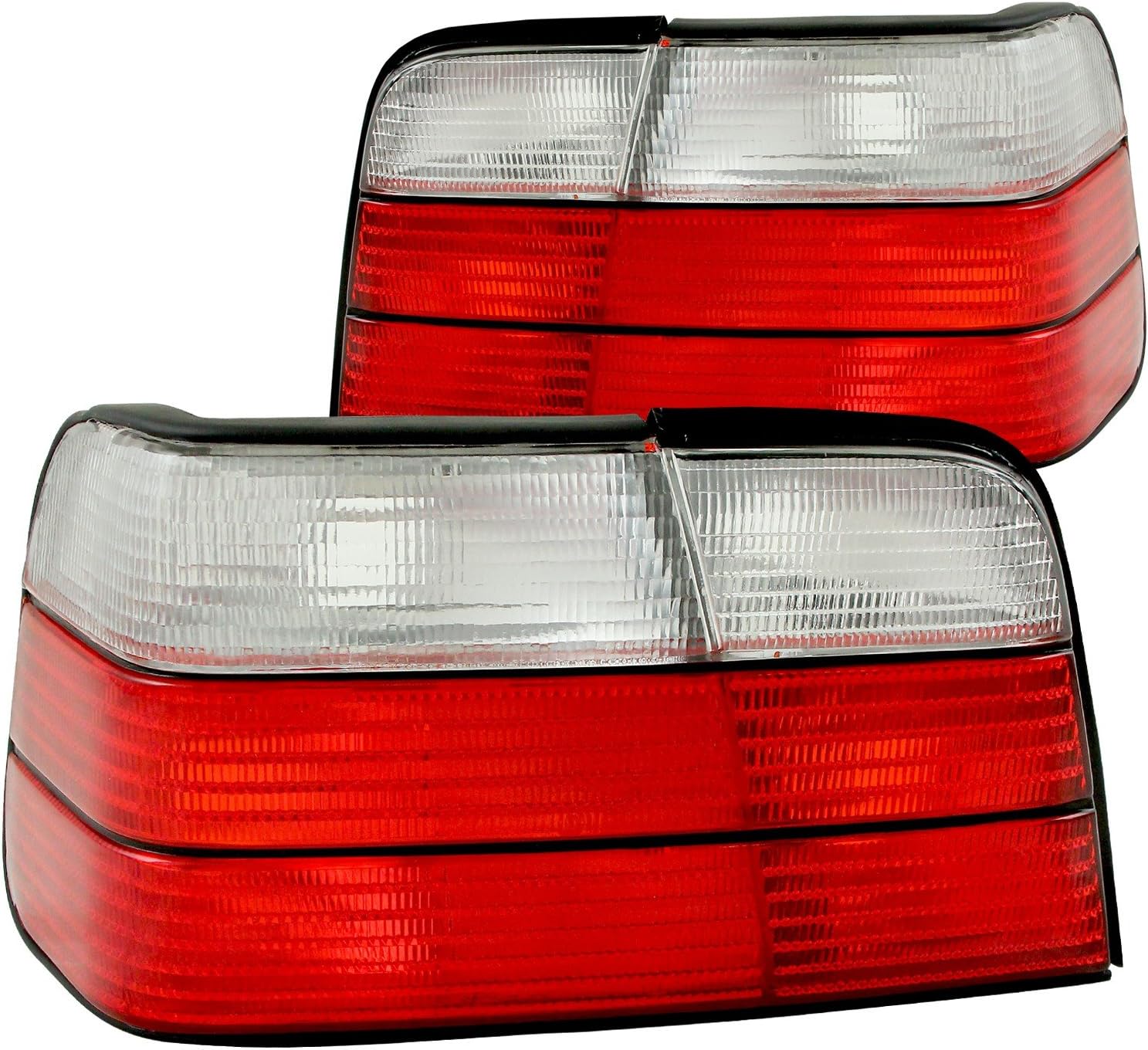 Amazon Com Headlightsdepot Tail Light Compatible With Bmw 318i 325i 328i M3 1992 1998 E36 2 Door Coupe Includes Left Driver And Right Passenger Side Tail Lights Automotive