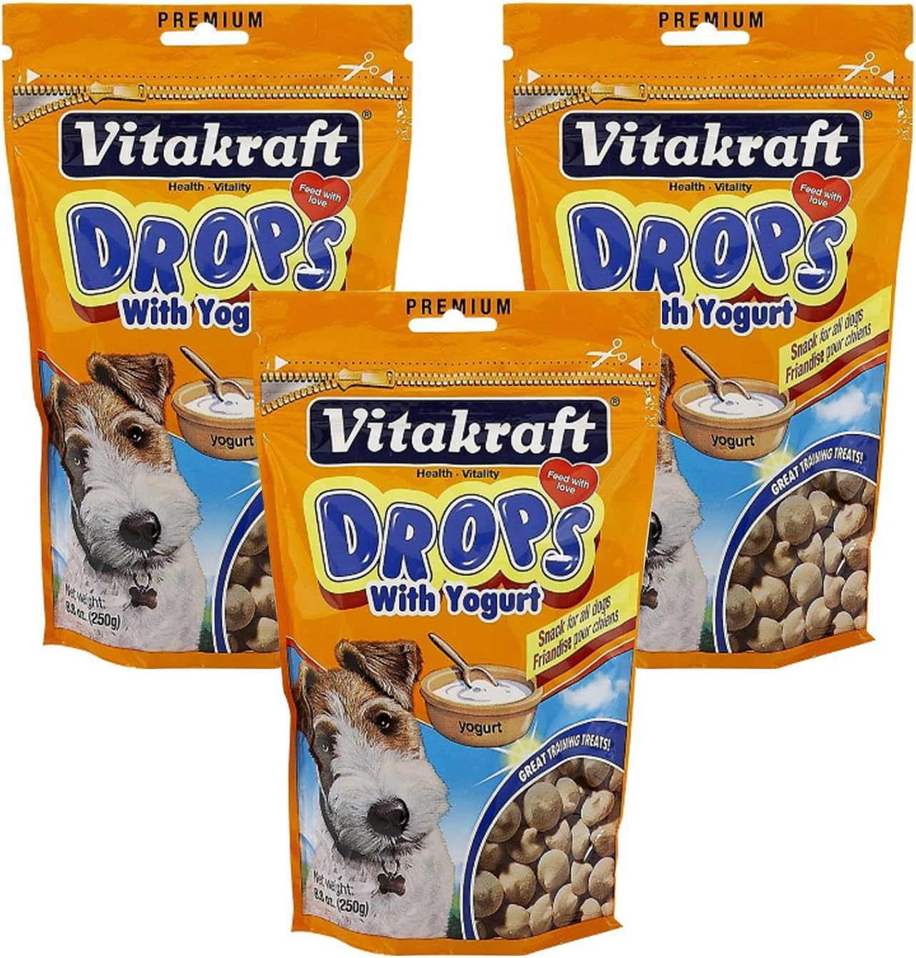 yogurt drops for dogs