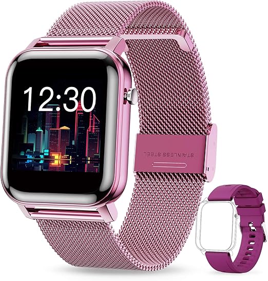 GOKOO Smartwatch Damen Frauen 1.4inch Zoll IPS Amazon.de Elektronik