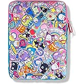 Sonix x Sanrio | Puffy Laptop Sleeve | 15-16 Inch, Quilted Pillow Puffer Laptop Carrying Case, Computer Sleeve | Hello Kitty & Friends Stickers