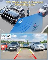 Vtopek AHD 1080P Reversing Camera 360 Rotatable 170° Wide Angle Night Vision view 4