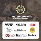Bedsure Large Dog Bed Sofa Orthopedic Washable Cover Grey 89x63x16cm view 2