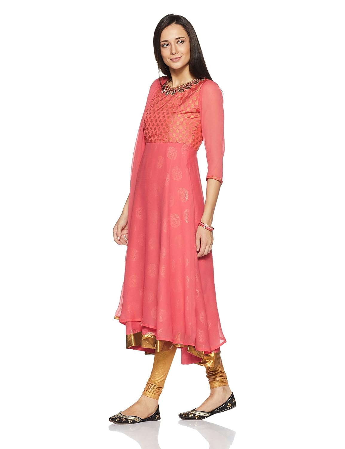 imara women's anarkali salwar suit set