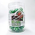 Gummy Candy, Fruity Jelly Gummies, Earth Gummy Candy Watermelon Sweet Fruit Snack Green Candy Individually Wrapped 30 pcs