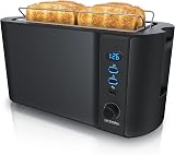 arendo Frukost 4-slice long slot toaster with warming rack 6 browning