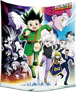 PIEHIK Anime Hunter X Hunter Tapestry - Wall Hanging for Home Decoration 50x60in