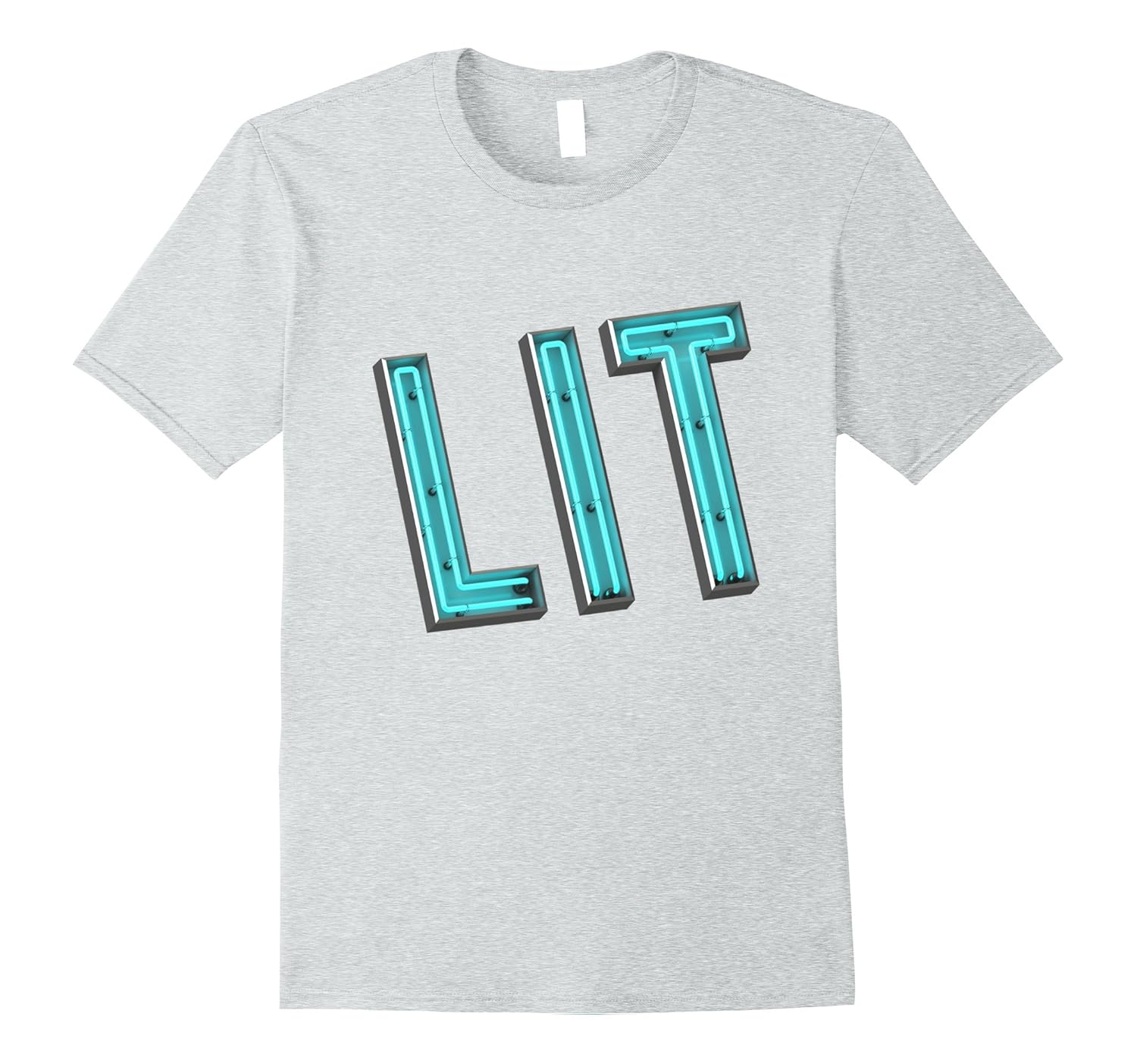 Funny Neon Lit Graphic T Shirt, Its Lit T ShirtSFS Sunflowershirt