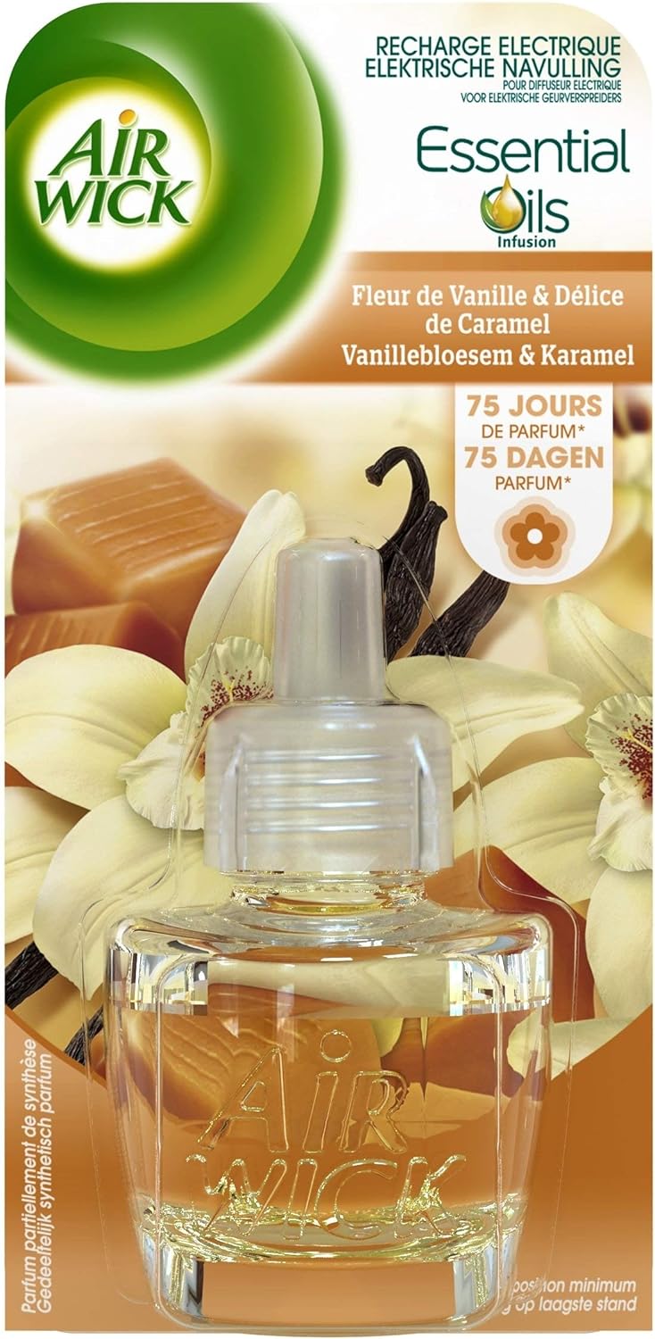 Air Wick Home Air Freshener Refill Diffuser Electric Vanilla Flower and