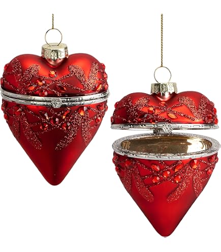 47th & Main Heart-Shaped Iron Ornament, Medium...