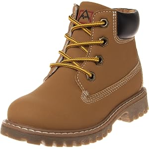 Josmo Outdoor Kids Hiking Water Resistant Lace-up Comfort Constrution workboots
