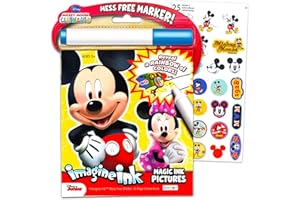 Disney Mickey Mouse Clubhouse Bundle with Imagine Ink Coloring Book and Sticker Pack (Includes Mess Free Marker)