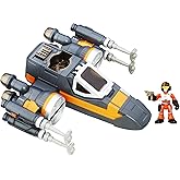 STAR WARS Galactic Heroes Hero Black Starfighter with 2nd Hero Battler T Action Figure