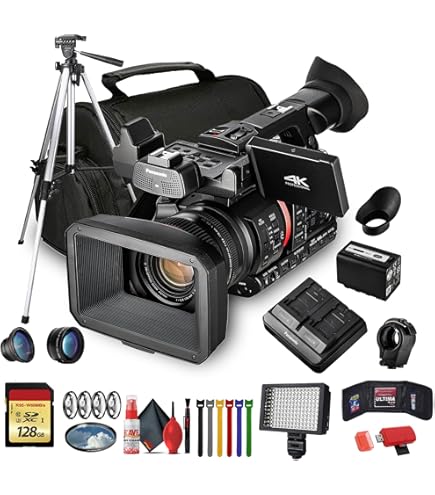 Amazon.com : Panasonic AG-CX350 4K UHD Professional Handheld