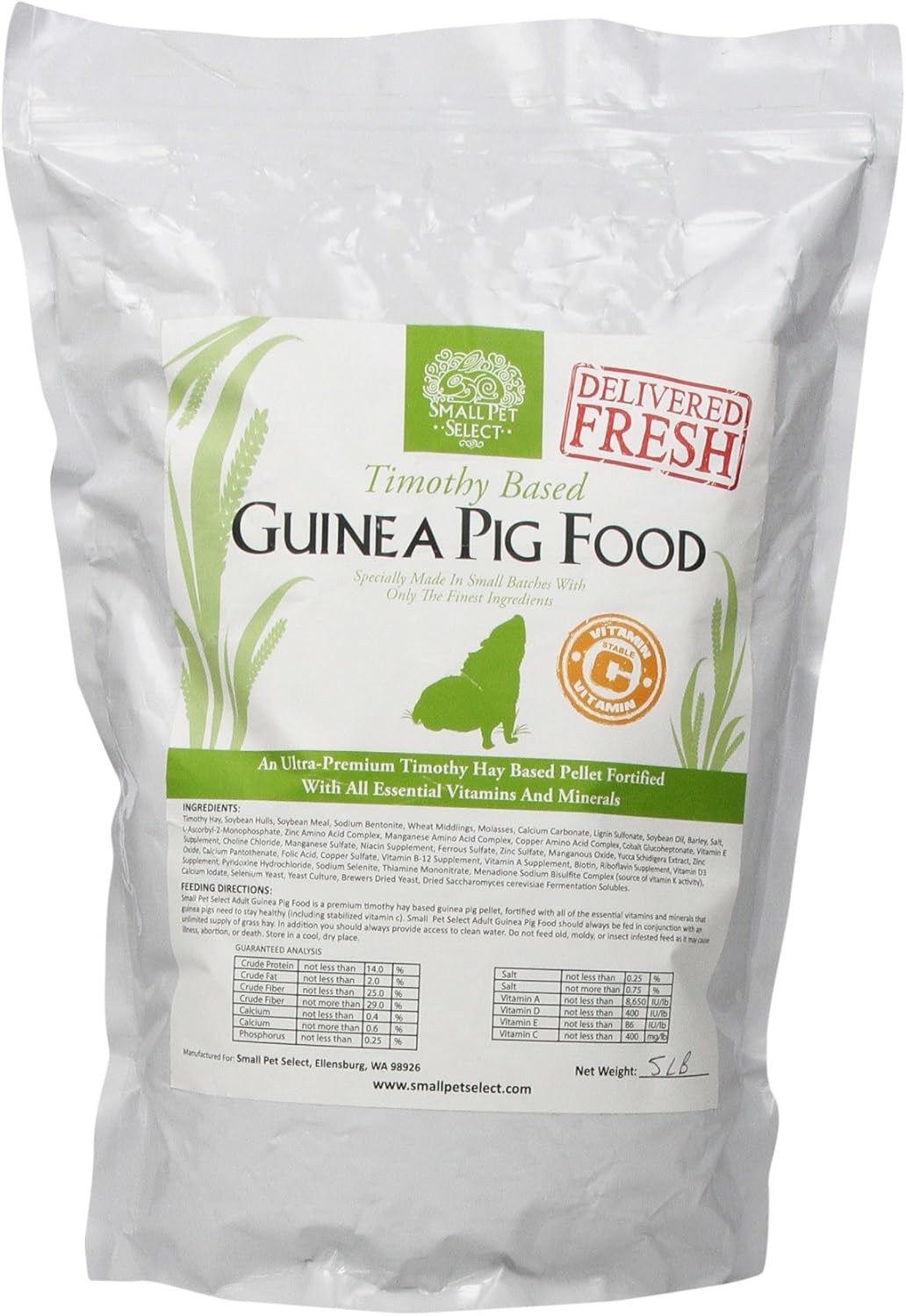 small pet select guinea pig pellets