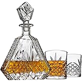 Whiskey Decanter Set For Men With 4 Glasses For Whisky - View #2