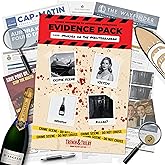 Murder on the Mediterranean &ndash; Murder Mystery Game &ndash; Cold Case Detective &amp; Crime Investigation &ndash; Solve Celebrity Murder on Luxury Cruise Ship &ndash; Immersive Evidence Pack with Online Clues &ndash; Game Night