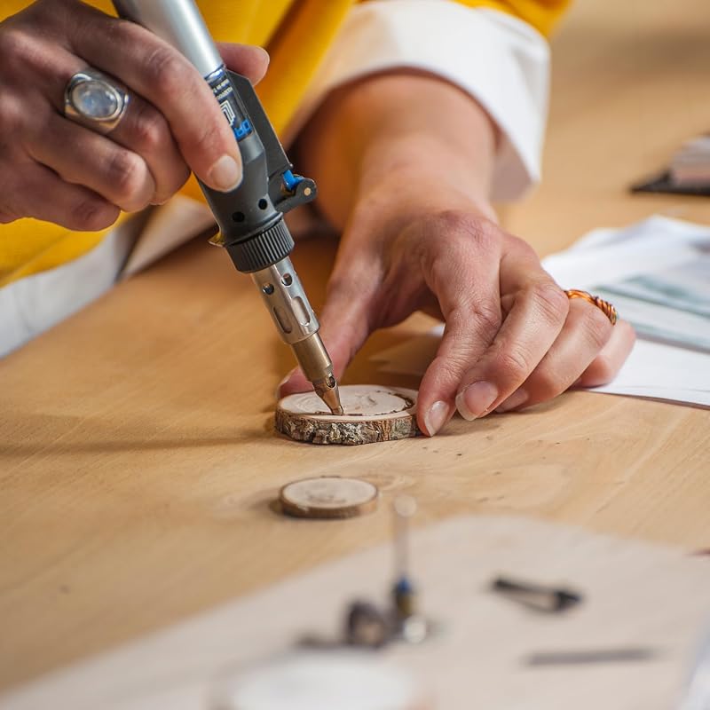 2000 VersaTip Lötkolben - Brennkolben und Löt-Set (mit 7 Wechselspitzen zum Löten, Heißschneiden, Schweißen, Brandmalerei, Holz Gravieren, Schmuckherstellung)