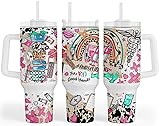 Fancyfams 40oz Nurse Tumbler, Stainless Steel