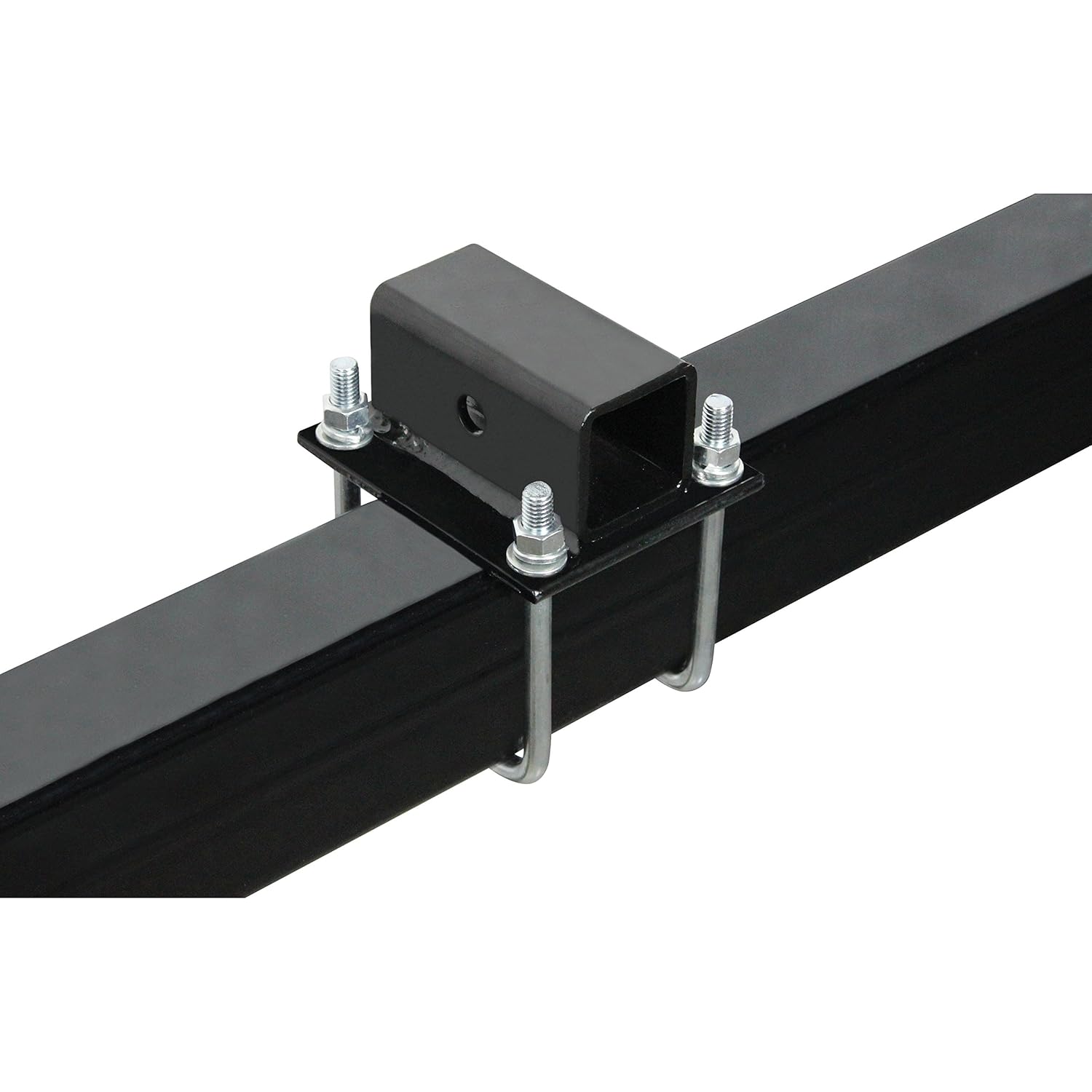 Quick Products QPERBAB Economy RV Bumper Receiver Adapter for Bike Rack, Cargo Carrier, etc. - Fits 4" Square Bumpers