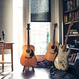 CAIHONG Guitar Stand Floor Folding A Frame Universal for Acoustic Electric Bass view 8