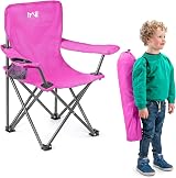 Trail Outdoor Leisure Eagle Kids Camping Chair Pink Lightweight Folding Chair