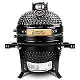 London Sunshine Ceramic BBQ Charcoal Kamado Grill