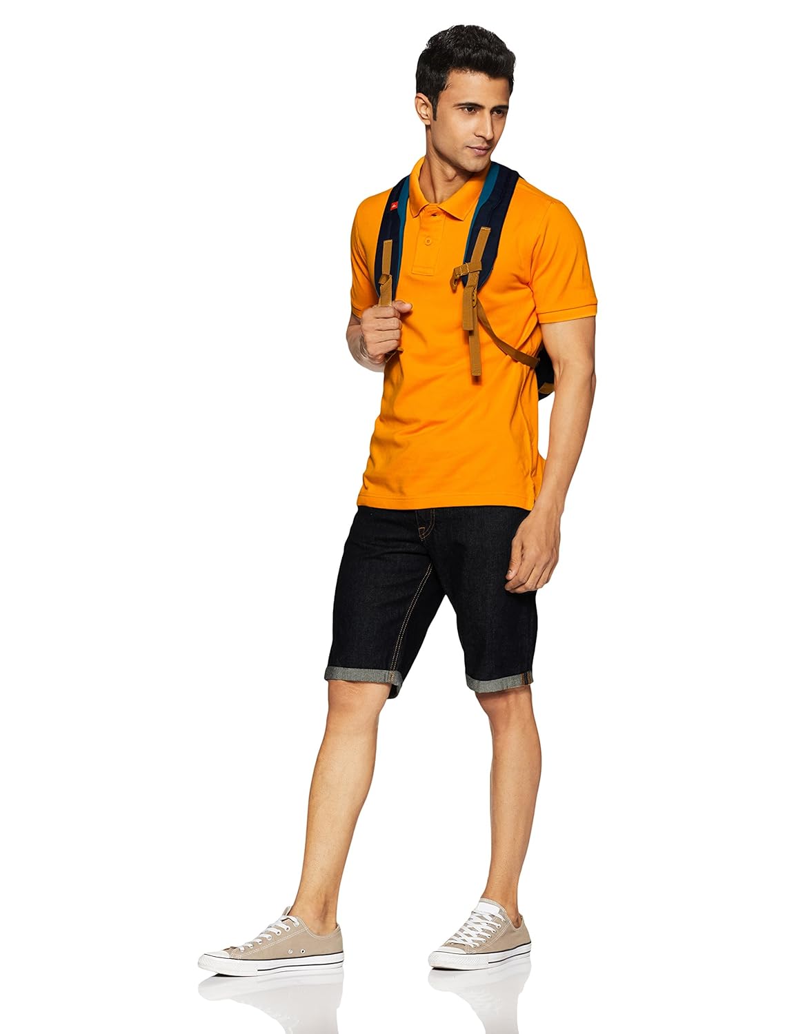 u.s. polo assn. men's solid regular fit cotton polo