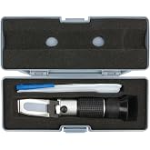 Performance Tool W80158 Multifunction Handheld Brix Refractometer | Measures DEF, glycol, coolant and fluid. Automatic Temperature Compensation. Lightweight aluminum with case
