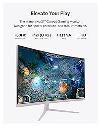 Pixio PXC278 Wave Pink 27 inch 180Hz Refresh Rate