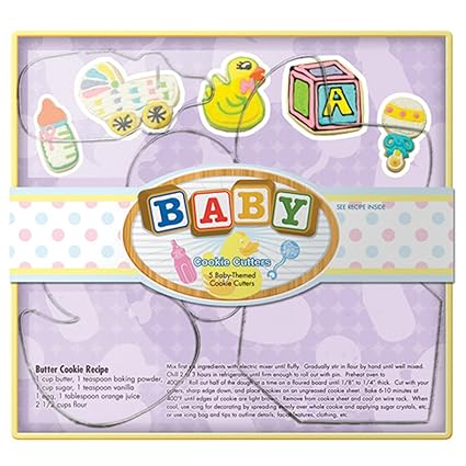 Amazon Com Fox Run 36001 Stainless Steel Baby Cookie Cutters 6 X Amazon Com Fox Run 36001 Stainless Steel Baby Cookie Cutters 6 X