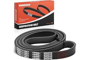 A-Premium Engine Serpentine Drive Belt Compatible with Chevy, GMC, Pontiac, Saturn & Blue Bird Cars - Silverado 2500 3500 HD,