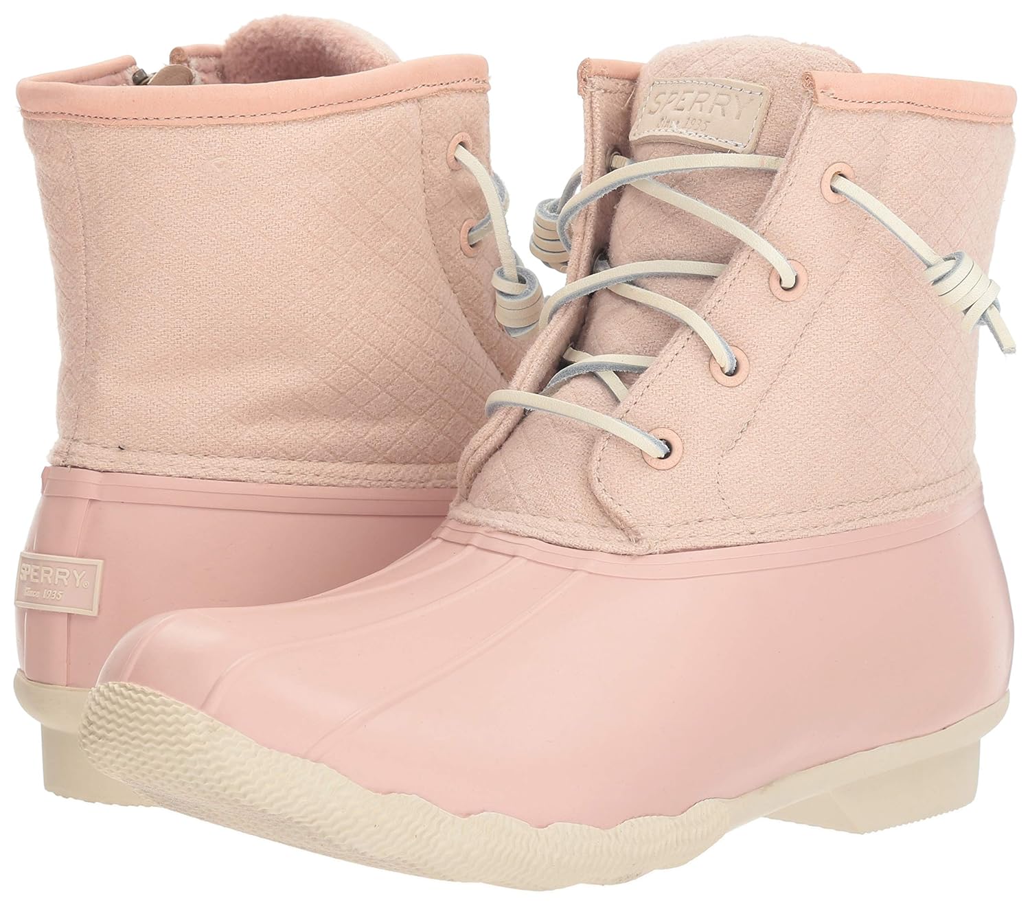 sperry rose dust duck boots