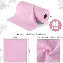 Homaxy Microfiber Cleaning Cloth Roll, 40 Pack