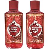 Bath and Body Works Winter Candy Apple Shower Gel Gift Sets 10 Oz 2 Pack (Winter Candy Apple)