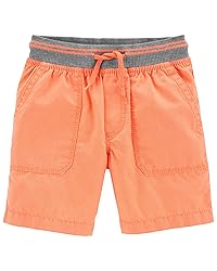 OshKosh B'Gosh Boys' Pull-on Shorts, Melon Sorbet, 7