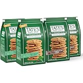 Tate's Bake Shop Cookies Variety Pack, 2 Flavors, 4 Bags | Mint Chocolate Chip and Chocolate Chip Cookies