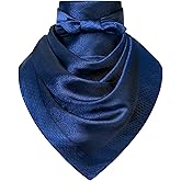 Mariorlsy 35" Men's Large Square Jacquard Scarf - Cowboy Wild Rugged Style, With Gift Packed