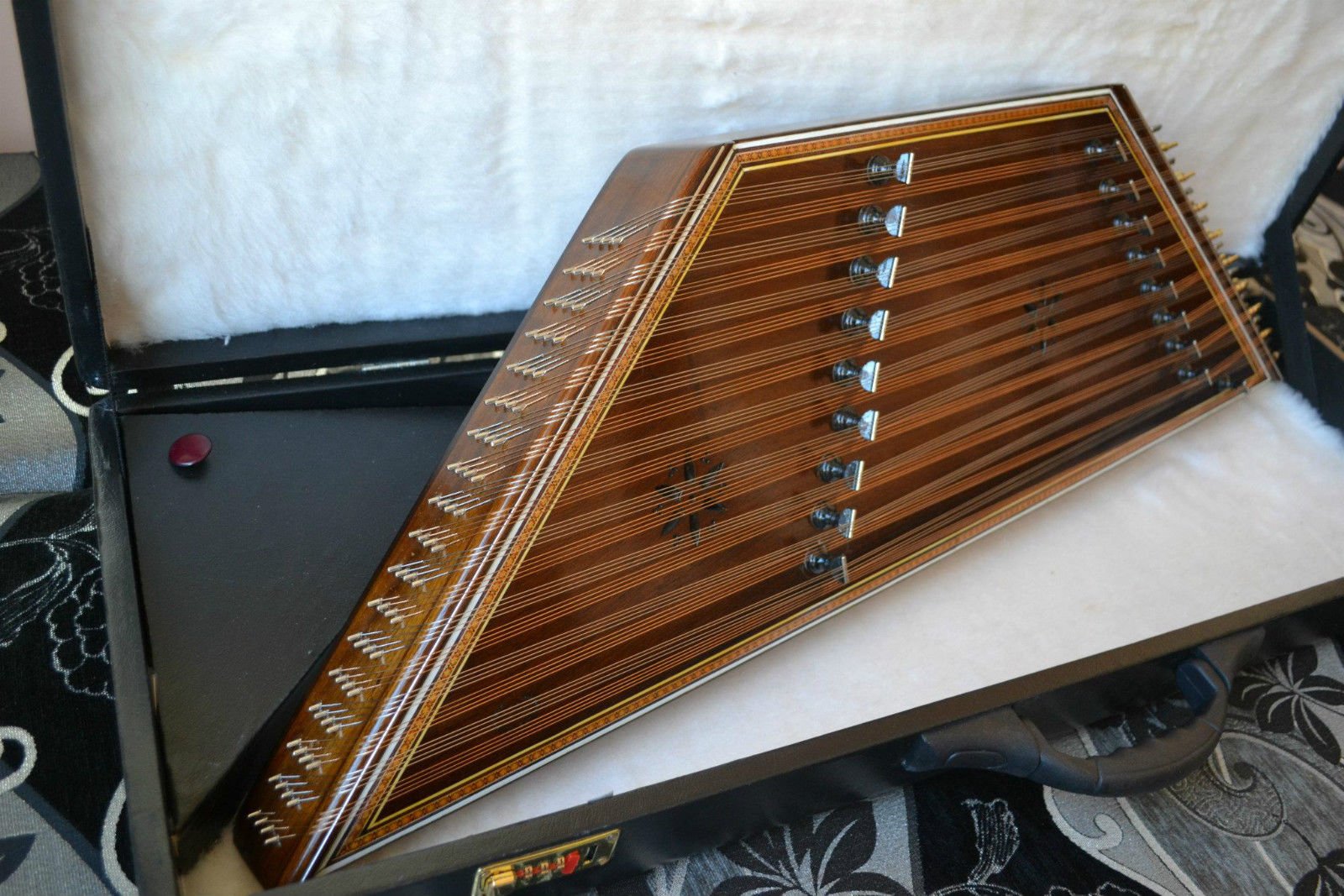 Persian Professional Sadeghi Goldar Santoor, Santur , Dulcimer with