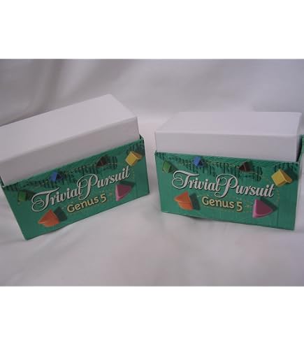 Lot De 100 Cartes Trivial Pursuit Genus - 600 Questions Pour Soirées Jeux