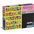 Clementoni Haring-1000 Adult Pieces, Art, Famous Paintings, Made In Italy, Colour Keith Haring 1000, 39755
