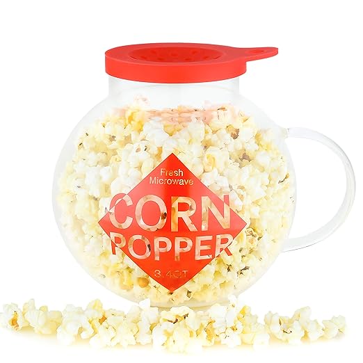Galashield Microondas Popcorn Popper 3.4QT Temperatura Seguro ...
